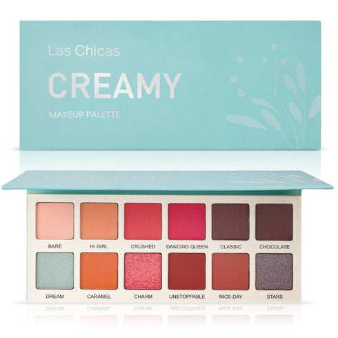 12-Color High Pigment Eyeshadow Palette