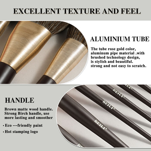 10PCS Makeup Brush Set