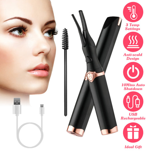 Clip Comb Heated Eyelash Curler