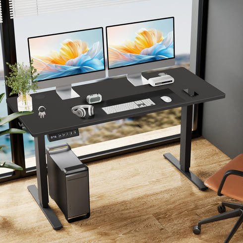 Electric Adjustable Height Standing Desk (Sit-to-Stand) w/ Splice Board