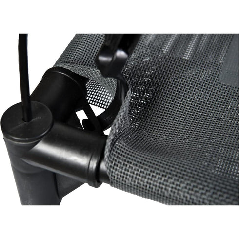 Outdoor Portable Grey Pet Dog Bed w/ Shade Awning