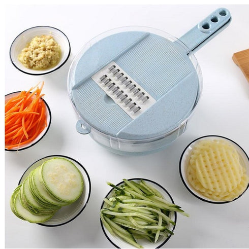 8 In 1 Mandoline Slicer Vegetable Cutter & Grater