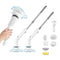 Cordless Rechargeable Electric Spin Scrubber w/ 6 Heads