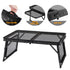 3ft Black Outdoor Portable Folding Table