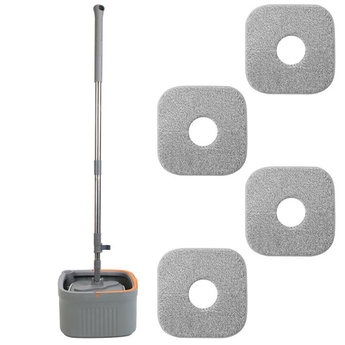 Spin Mop & Dual Compartment Bucket System
