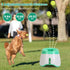 Automatic Dog Ball Launcher w/ 6 Balls & 3 Adjustable Distances