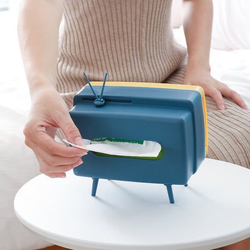 TV Tissue Box Holder