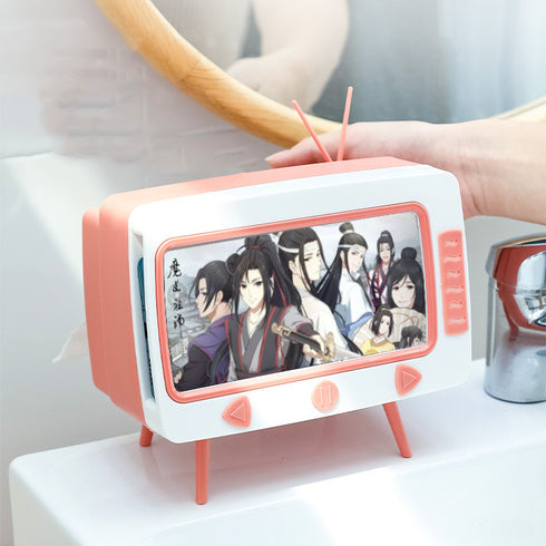 TV Tissue Box Holder