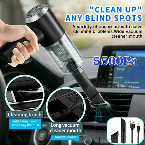 Portable Cordless Car & Home Handheld Vacuum