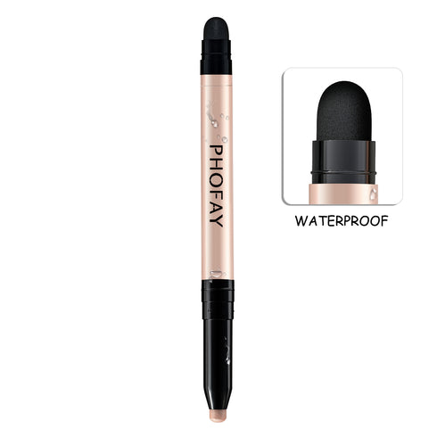 Eyeshadow Stick - Easy to Apply, Waterproof, Built-in Smudger