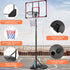 Portable Adjustable Basketball Hoop