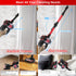 Cordless Vacuum Cleaner Lightweight Handheld Vacuum Upright Stick Floor Vacuum Battery Powered Mop With Lighting 2 Speeds 12000PA Suction 4 Tools Mount Bracket 180 Degree Foldable