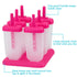 6Pcs Reusable Popsicle Molds / DIY Ice Cream Maker