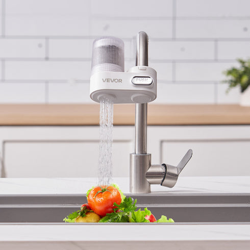 Vertical Faucet Mount Water Filter / Sink Purifier