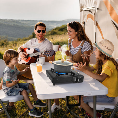 3300W Portable Dual Fuel Camping Stove w/ Case