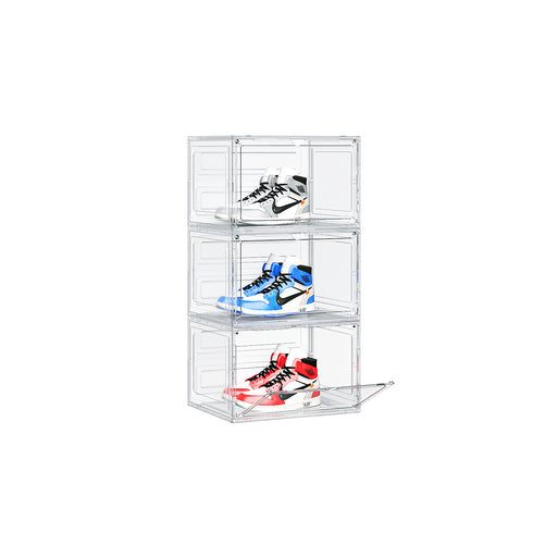 3PCS Large Acrylic Shoebox Set