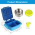 Kids Thermal Lunch Box w/ Insulated Bag & Utensils