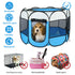 Portable Foldable Pet Tent & Exercise Pen