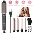 5-in-1 Interchangeable Curling Wand Set