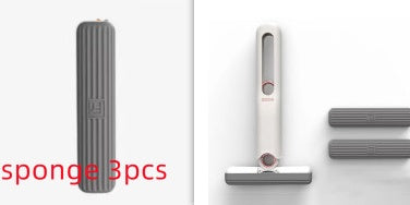 Portable Mini Sponge Squeeze Mop for Floor & Desk Cleaning