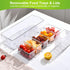 Ice Chilled Condiment Caddy Serving Tray w/ 5 Containers