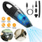 Car Handheld Vacuum Cleaner Cordless Rechargeable Hand Vacuum Portable Strong Suction Vacuum With Hose Nuzzle Brush For Dust Pet Hair