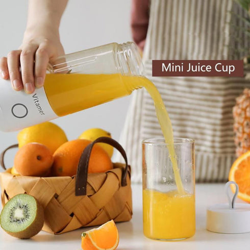 350ml Portable USB Rechargeable Blender Juicer