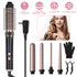 5-in-1 Interchangeable Curling Wand Set