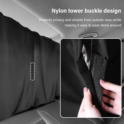 5 Pcs Car Privacy Curtains & Sun Shades