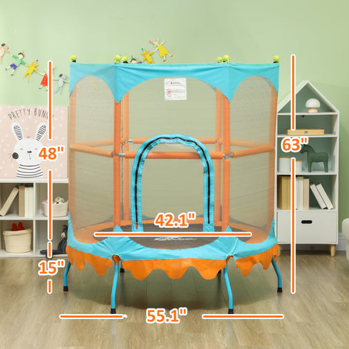 Kids Trampoline for Indoor & Outdoor Use