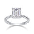 Chasing Light Moissanite Diamond Ring