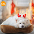Pet Dog Bed Soft Warm Fleece Puppy Cat Cozy Nest Sofa Cushion