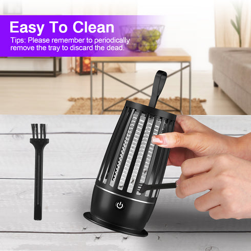 Rechargeable Bug Zapper Lamp w/ Night Light