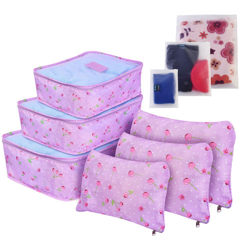Travel Luggage Organizer - Clothes Packing Cubes Set