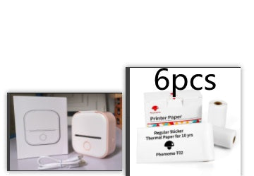 Portable Mini Thermal Label Printer w/ Bluetooth