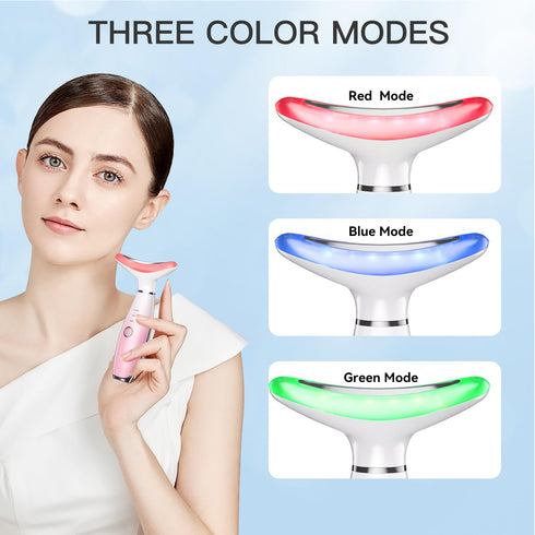 3-in-1 Neck & Face Massager Device