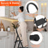 3 Step Foldable Ladder w/ Wide Anti-Slip Pedal