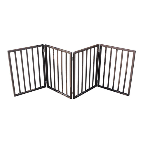 Folding Pet Gate for Doorways, Stairs, and House-Standing