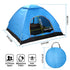 4-Person Instant Setup Camping Tent w/ Mosquito Net & Carry Bag