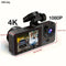 Wireless Car DVR Dual Lens Dash Cam w/ Parking Mode & Shockproof Design