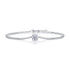 Dawn Dew Moissanite Silver Bracelet