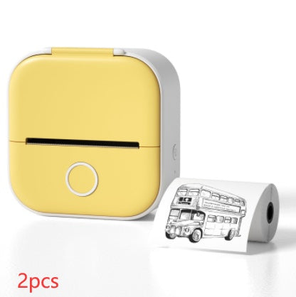 Portable Mini Thermal Label Printer w/ Bluetooth