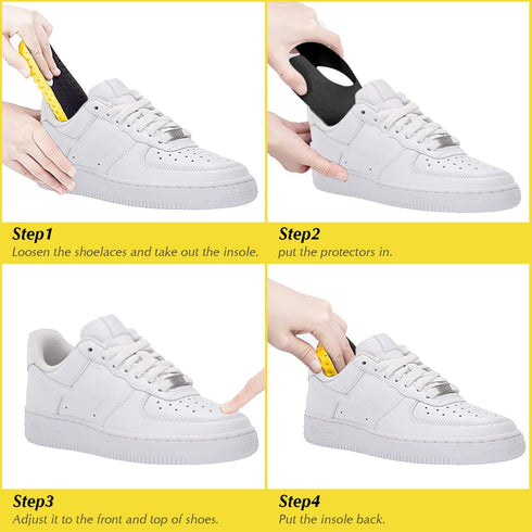 Pair Sneaker Anti-Crease Shoe Protector Decreaser