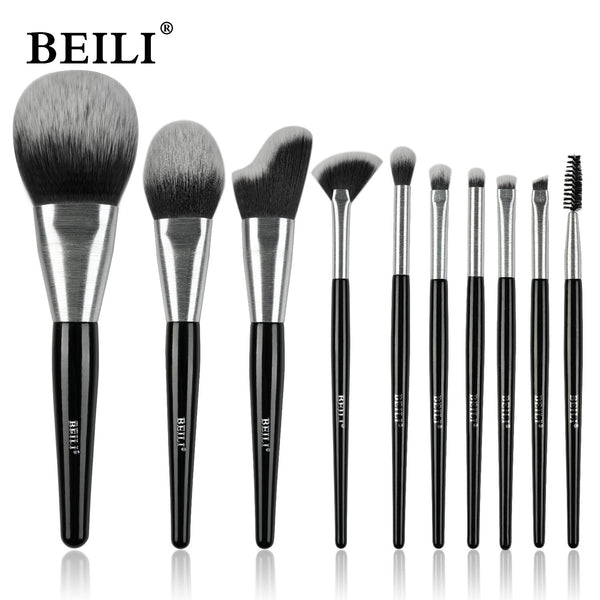 Beli 10pcs Professional Makeup Brush Set