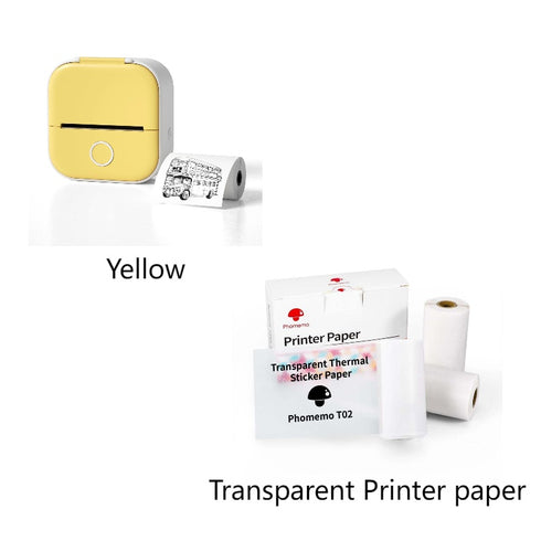 Portable Mini Thermal Label Printer w/ Bluetooth
