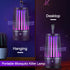 Rechargeable Bug Zapper Lamp w/ Night Light
