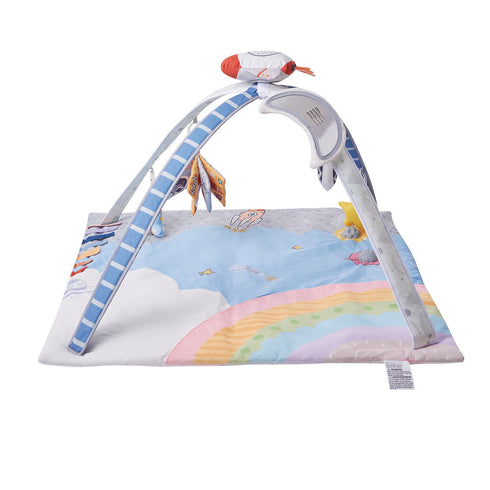 Baby Play Gym Mat w/ 6 Sensory Toys