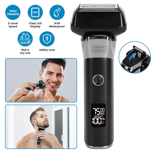 5-Blade Electric Foil Face Shaver