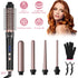 5-in-1 Interchangeable Curling Wand Set