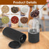 2Pcs Electric Salt & Pepper Grinder Set (Battery Powered)